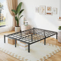 14 Inch Metal Platform Full Bed Frame with Storage Z82563